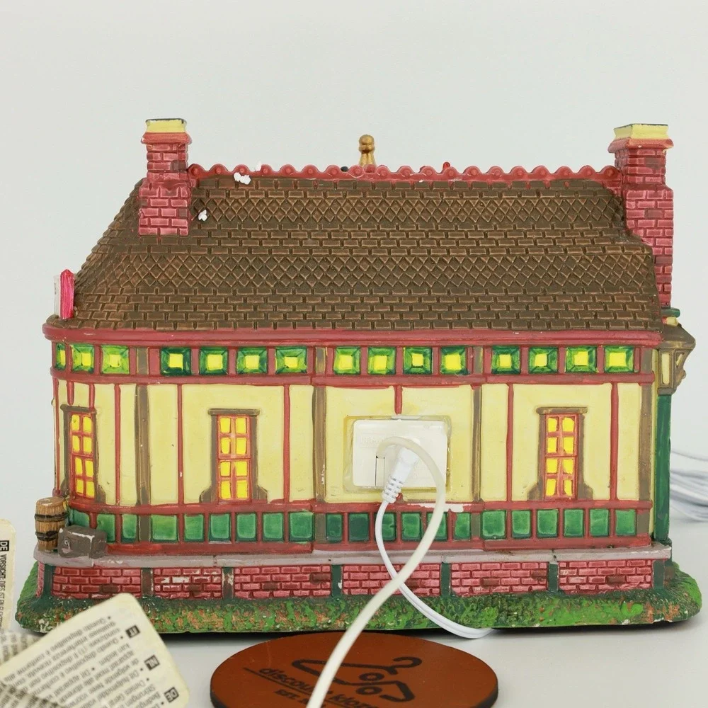 Carole Towne Collection Lemax East Lake Station 2014 Lights Music Works #0577510